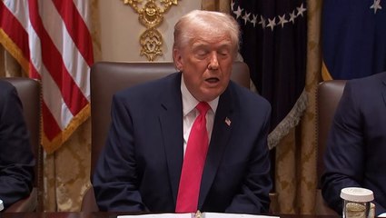 Trump brags about passing cognitive test during rambling Cabinet speech