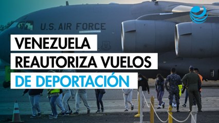 Venezuela reautoriza los vuelos de deportación de migrantes de Trump