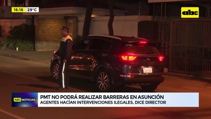 Video: Agentes de PMT hacían controles sin permiso, admite director