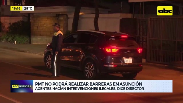 Video: Agentes de PMT hacían controles sin permiso, admite director