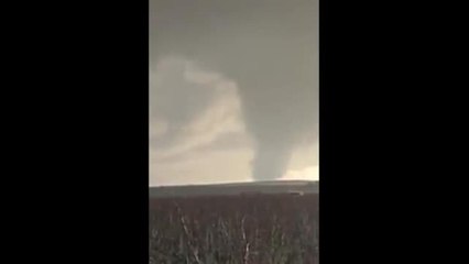 Tromba d'aria a Manduria, in provincia di Taranto