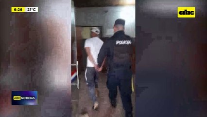 Video: Un vendedor de turrones fue detenido