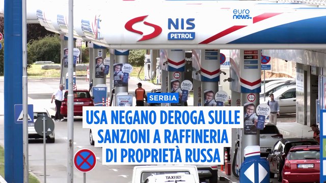 Gli Stati Uniti negano la licenza operativa alla raffineria di petrolio serba di proprietà russa
