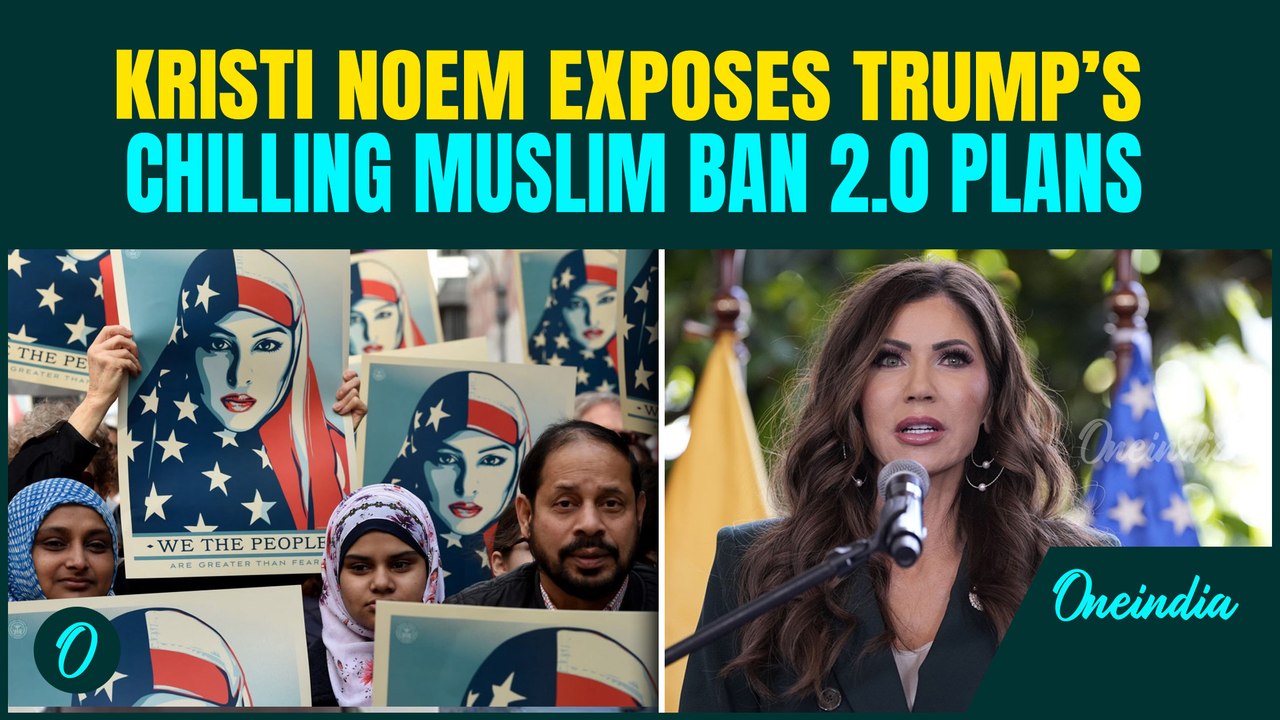 Kristi Noem’s BIG REVEAL on Trump’s MUSLIM BAN 2.0 — BOASTS 10,000th ICE Agent Joining Soon