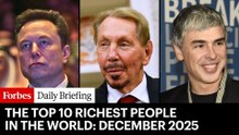 The Top 10 Richest People In The World | December 2025