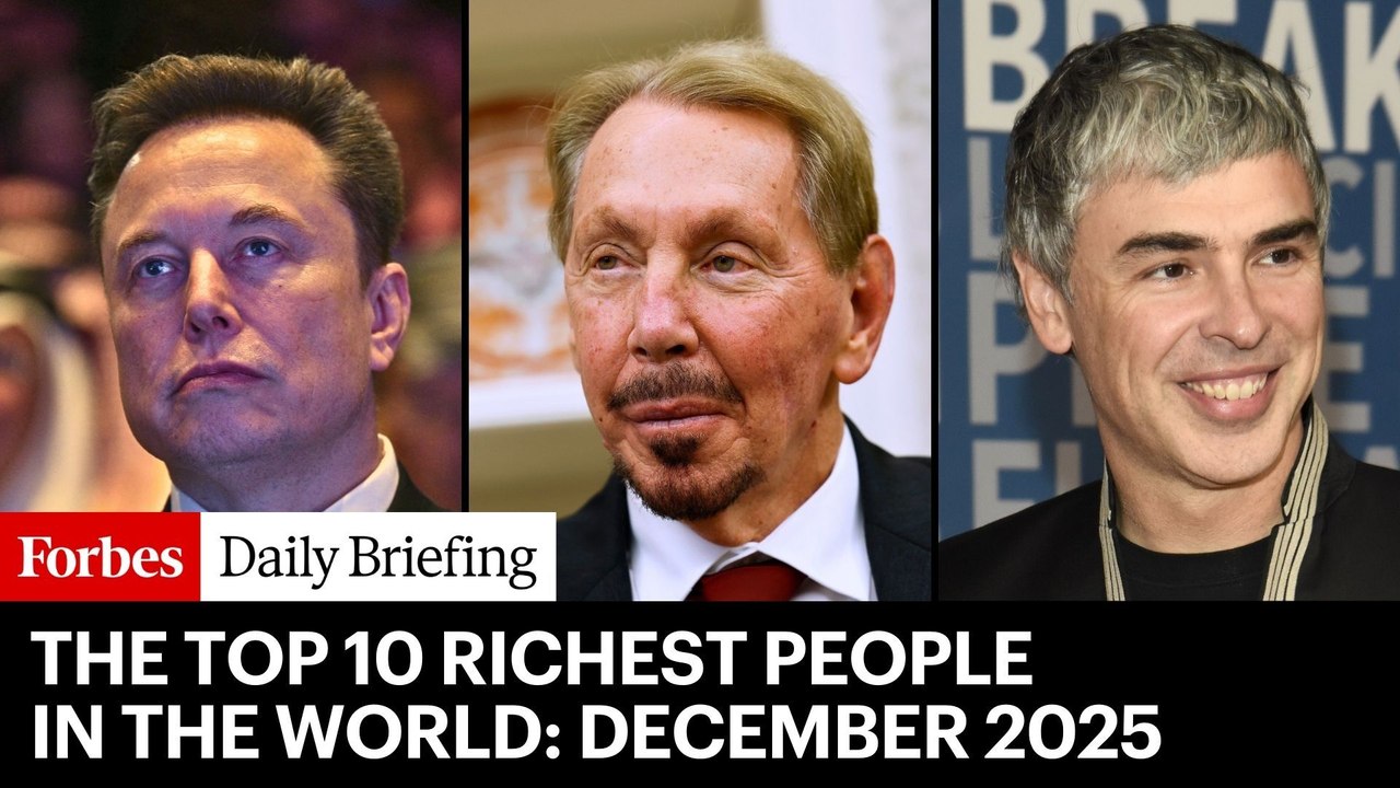 The Top 10 Richest People In The World | December 2025