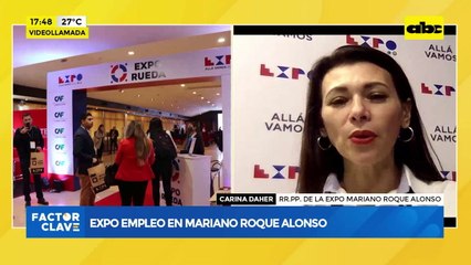 Video: Expo empleo en Mariano Roque Alonso