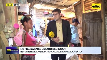 Video: Costoso medicamento no está en lista del Incan
