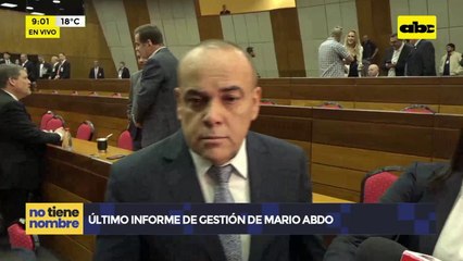 Video: Último Informe de Gestión del presidente Abdo