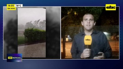 Video: Temporal causó destrozos en Caaguazú