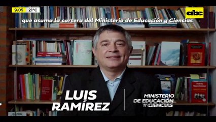 Video: Luis Ramírez, futuro ministro de educación