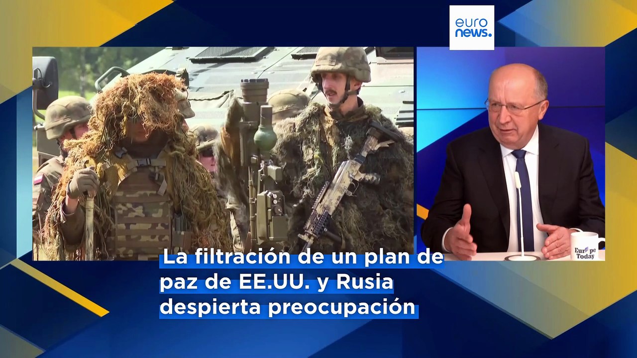 Europa necesita su "propio plan" para poner fin a la guerra en Ucrania, dice el comisario de Defensa Kubilius a 'Euronews'