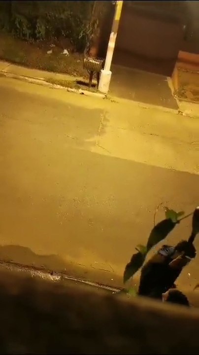Vecinos piden socorro a la policía ante robo de cables
