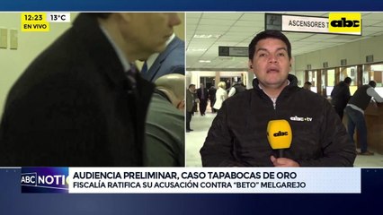 Video: Audiencia preliminar, caso tapabocas de oro