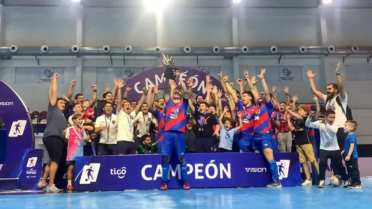 Cerro Porteño es campeón del torneo Apertura 2023 del Futsal FIFA