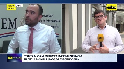 Video: Contraloría detecta inconsistencia en declaración jurada de Jorge Bogarín