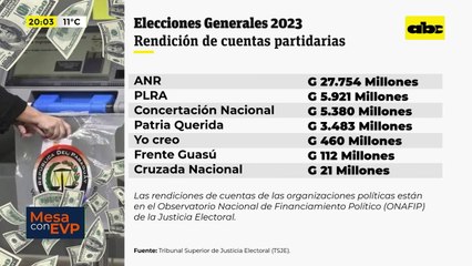 Video: TSJE analizará gastos de campaña