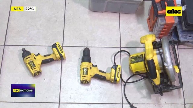 Video: Recuperan herramientas robadas de carpintería