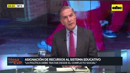 Maidana: “El presidente Santiago Peña dijo que no va a acompañar la transformación educativa’'