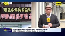 Video: Casos respiratorios copan el hospital de Barrio Obrero
