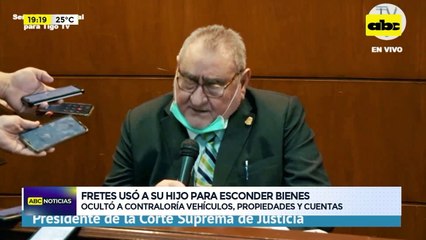 Video: Antonio Fretes usó a su hijo para esconder bienes