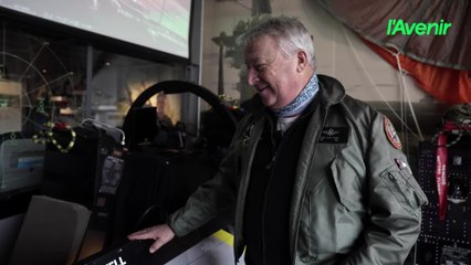 Quand le roi Philippe retrouve à Nivelles un ancien compagnon de vol