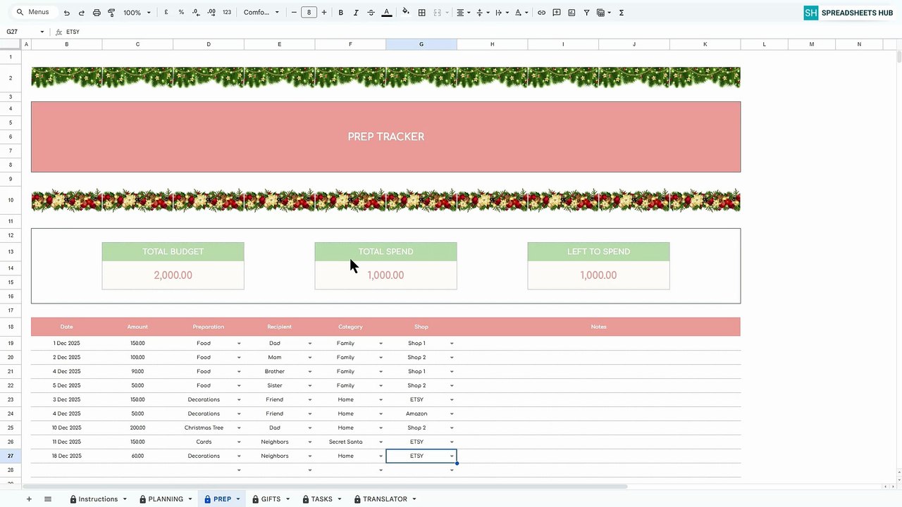 How to Use Christmas Planner | Step-by-Step Guide
