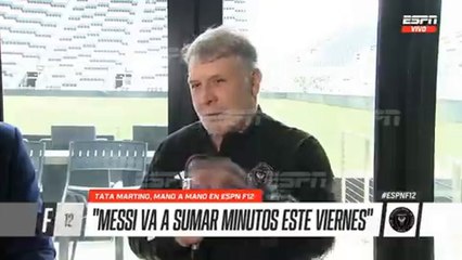 Gerardo Martino sobre la llegada de Diego Gómez