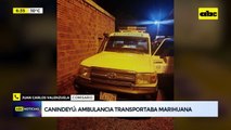 Video: Ambulancia transportaba marihuana