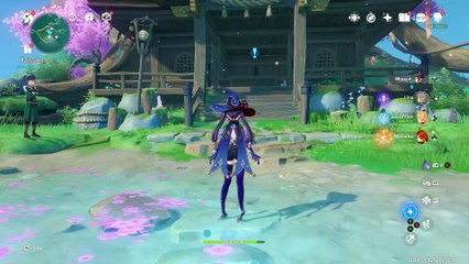 Genshin Impact Inazuma Neko est un chat Grand ménage