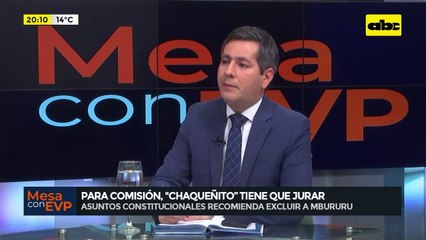 Paredes: ‘’Yo creo que hoy para Horacio Cartes es una prioridad destruir Cruzada Nacional’'