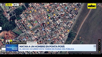 Video: Matan a un hombre en Ponta Porã