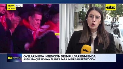 Video: “Beto” Ovelar niega intención de impulsar enmienda