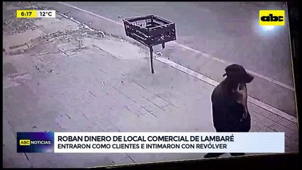 Video: Roban dinero de local comercial de Lambaré