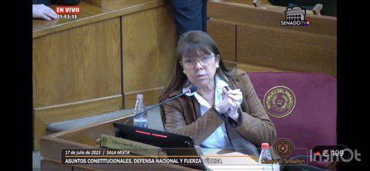 Senadora Celeste Amarilla Alertando La Situación De Su Casa Que Quizo Comprar Erico Galeano