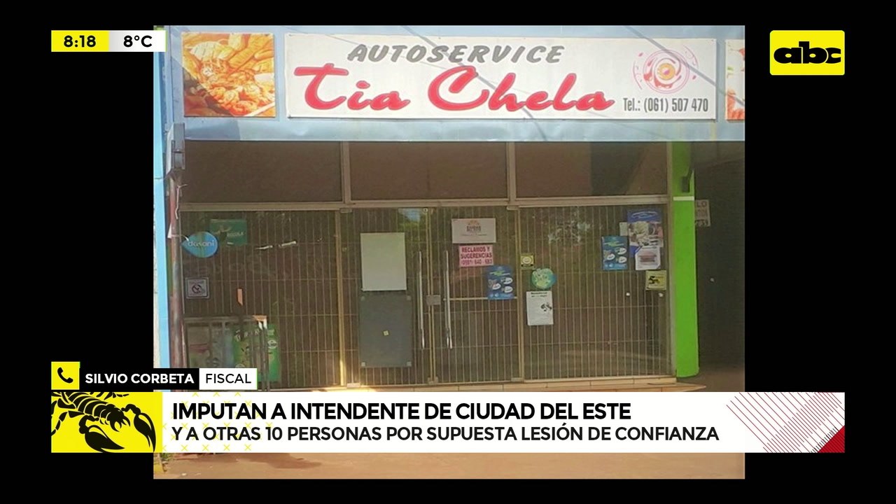 Video: Imputan a Intendente de CDE