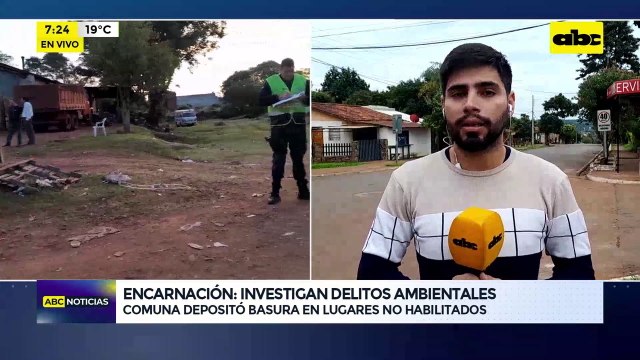 Video: Investigan posibles delitos ambientales en Encarnación