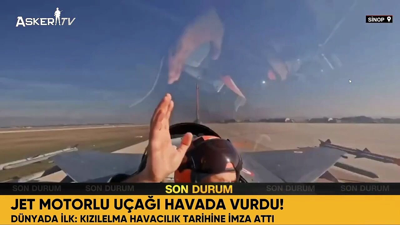Dünya Harp Tarihinde Bir İlk: Bayraktar Kızılelma Havadan Havaya Füzeyle Hedefi Tam İsabet Vurdu