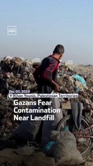 Gazans Fear Contamination Near Landfill