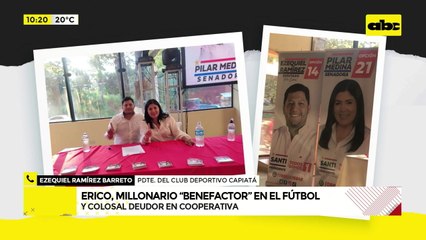 Video: Erico, millonario “benefactor” en el fútbol