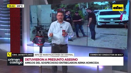 Video: Policía Nacional detiene al presunto asesino del conductor de Bolt