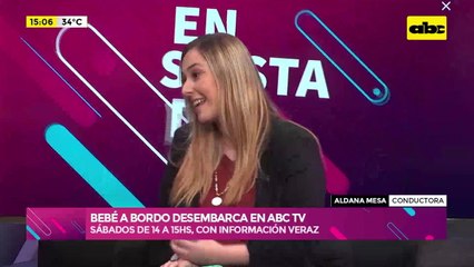 Video: Bebé a bordo desembarca en ABC TV