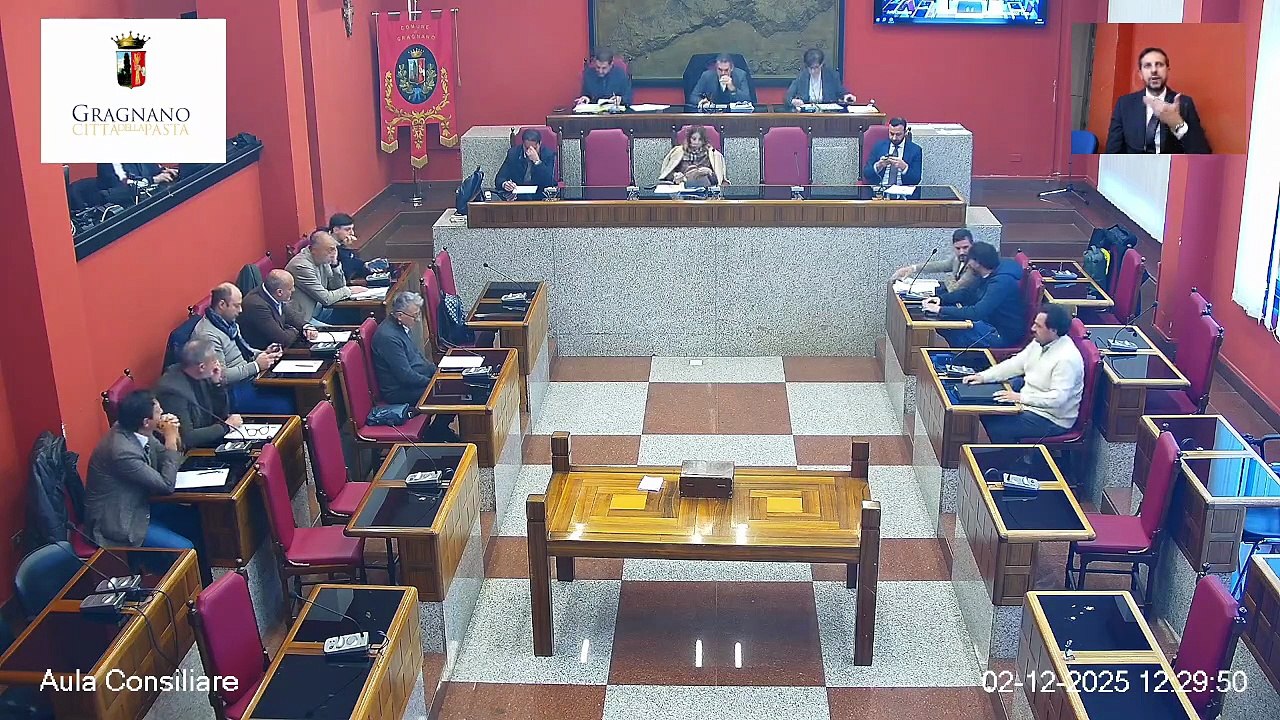Gragnano (NA) - Consiglio Comunale (02.12.25)