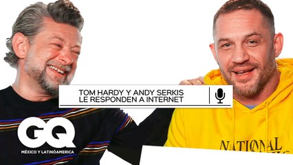 Tom Hardy y Andy Serkis responden todo de Internet