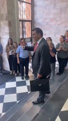 Así se despedía Llamosas de Hacienda