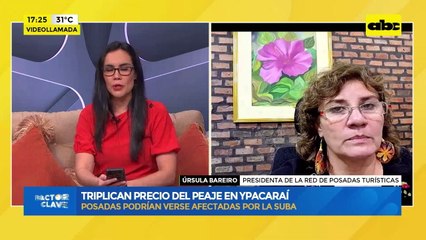 Video: posadas podrían verse afectadas por la suba de peaje en Ypacaraí
