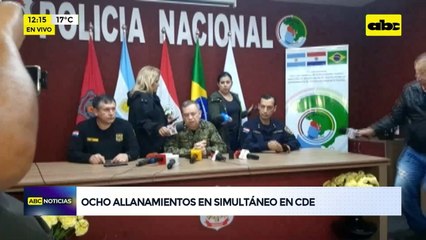Video: Serie de allanamientos en busca de “piratas” del asfalto