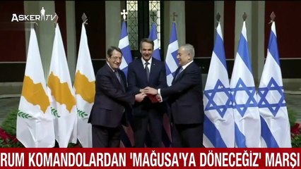 Rum Yönetiminden Savaş Çığırtkanlığı: Komandolar İşgal Yemini Etti, Hedefte Yine Türk Toprakları Var!