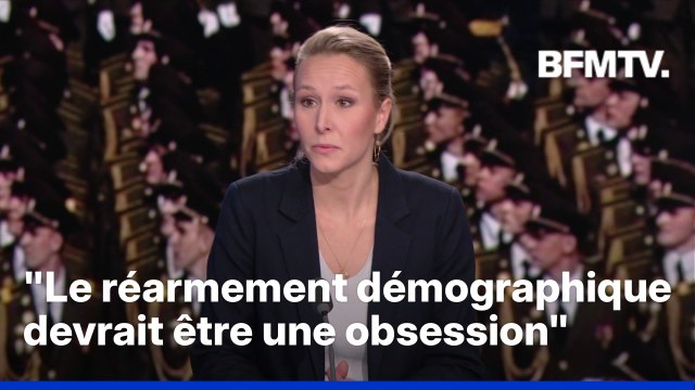 Natalité, présidentielle... L'interview de Marion Maréchal en intégralité