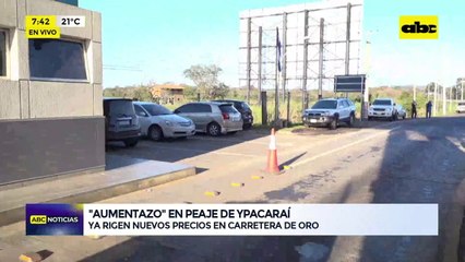 Video: Ciudadanos repudian la suba de la tarifa del peaje de Ypacaraí
